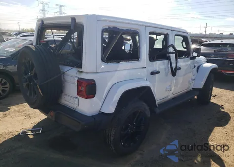 2023 Jeep Wrangler Sahara 4Xe from USA, damaged, VIN 1C4JJXP61PW519599